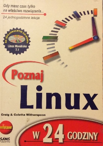 Okładka: Craig Witherspoon - Poznaj Linux w 24 godziny