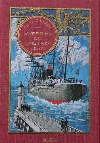 Okładka: Juliusz Verne - Wyprawa do wnętrza ziemi
