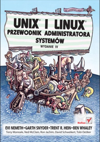 Okładka: Evi Nemeth - Unix i Linux. Przewodnik administratora systemów. Wydanie IV