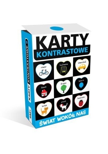 Okładka:  praca zbiorowa - Karty Kontrastowe. Świat wokół nas