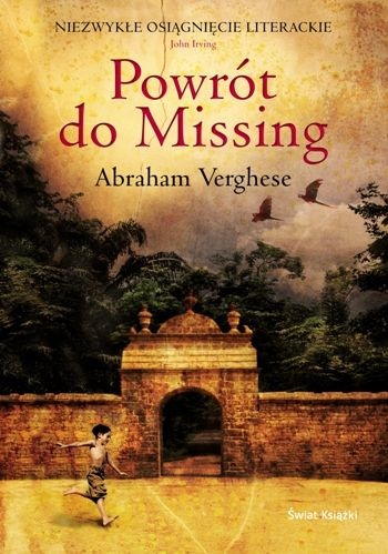 Okładka: Abraham Verghese - Powrót do Missing