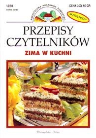 Okładka:  praca zbiorowa - Przepisy Czytelników. Zima w kuchni