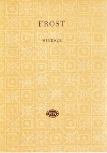 Okładka: Robert Frost - Wiersze