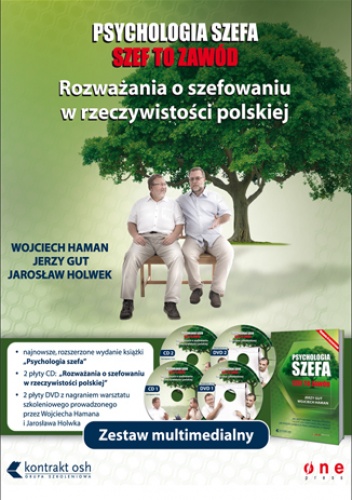 Okładka: Jerzy Gut - Psychologia szefa. Zestaw multimedialny
