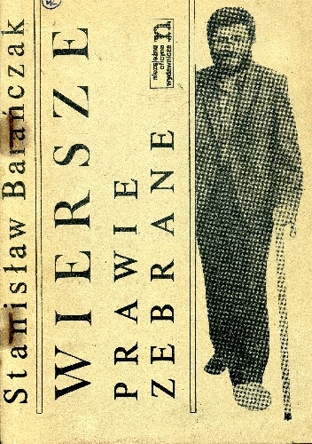 Okładka: Stanisław Barańczak - Wiersze prawie zebrane
