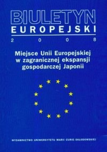 Okładka: Paweł Pasierbiak - Biuletyn Europejski 2008