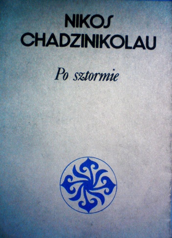 Okładka: Nikos Chadzinikolau - Po sztormie