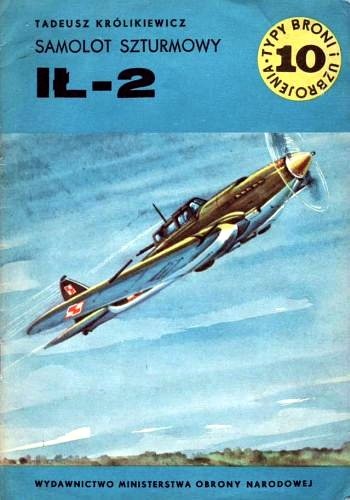 Okładka: Tadeusz Królikiewicz - Samolot szturmowy IŁ-2