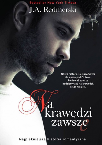 Okładka: J.A. Redmerski - Na krawędzi zawsze