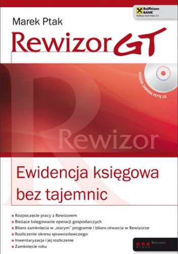 Okładka: Marek Ptak - Rewizor GT. Ewidencja księgowa bez tajemnic