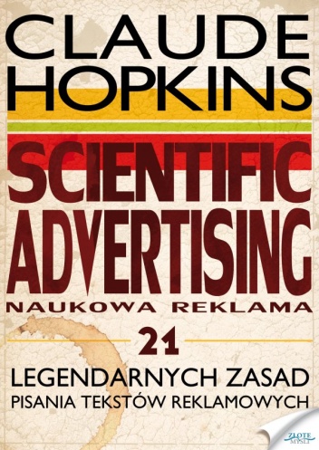 Okładka: Claude Hopkins - Scien­tific Ad­ver­ti­sing
