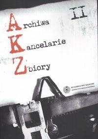 Okładka: Robert Degen - Archiwa Kancelarie Zbiory T 2