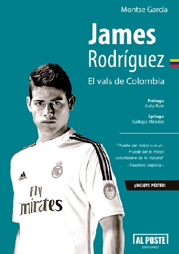 Okładka: Montse García - James Rodríguez. El vals de Colombia