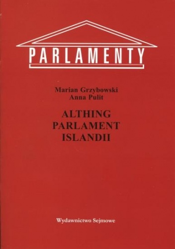 Okładka: Marian Grzybowski - Althing. Parlament Islandii