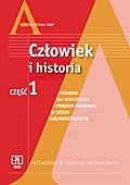 Okładka: Piotr M. Majewski - Człowiek i historia. Kształcenie w zakresie rozszerzonym. Poradnik dla nauczyciela i program nauczania w liceum ogólnokształcącym. Cz. 1
