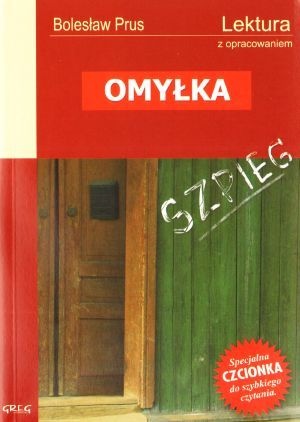 Okładka: Bolesław Prus - Omyłka