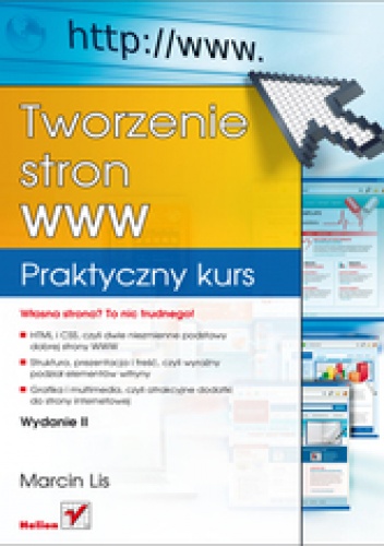Okładka: Marcin Lis - Tworzenie stron WWW. Praktyczny kurs. Wydanie II