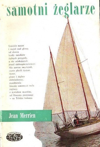 Okładka: Jean Merrien - Samotni żeglarze