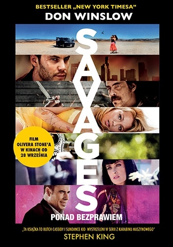 Okładka: Don Winslow - Savages: ponad bezprawiem