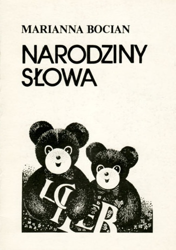 Okładka: Marianna Bocian - Narodziny słowa