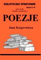 Okładka: Jan Kasprowicz - Poezje
