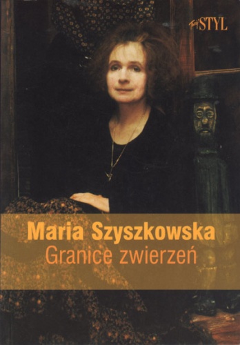 Okładka: Maria Szyszkowska - Granice zwierzeń