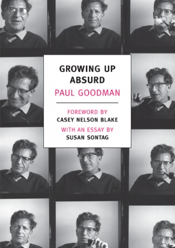Okładka: Paul Goodman - Growing Up Absurd. Problems of Youth in the Organized Society