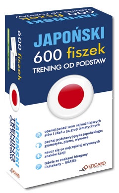 Okładka:  praca zbiorowa - Japoński 600 fiszek Trening od podstaw