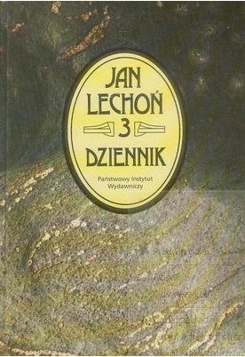 Okładka: Jan Lechoń - Dziennik. Tom 3