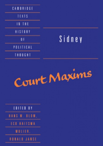 Okładka: Algernon Sidney - Court Maxims