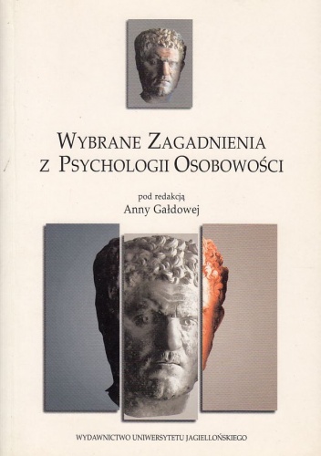 Okładka: Anna Gałdowa - Wybrane zagadnienia z psychologii osobowości
