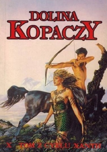 Okładka: Piers Anthony - Dolina kopaczy