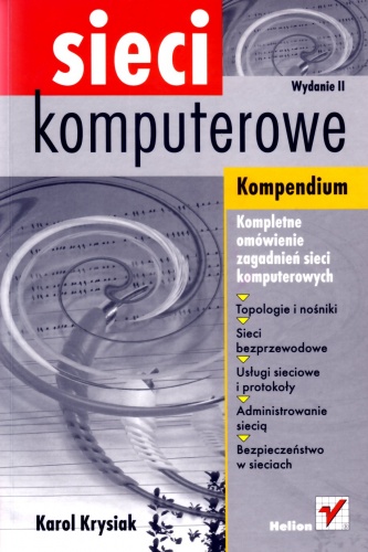 Okładka: Karol Krysiak - Sieci komputerowe