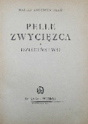 Okładka: Martin Andersen Nexø - Pelle Zwycięzca