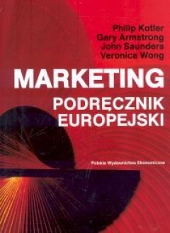 Okładka: Philip Kotler - Marketing. Podręcznik europejski
