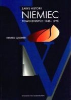 Okładka: Erhard Cziomer - Zarys historii Niemiec powojennych 1945-1995