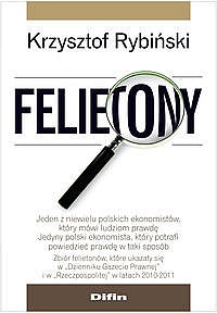 Okładka: Krzysztof Rybiński - Felietony