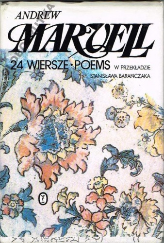 Okładka: Andrew Marvell - 24 wiersze