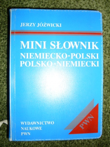 Okładka: Jarzy Jóźwicki - Mini słownik - niemiecko-polski, polsko-niemiecki