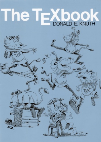 Okładka: Donald E. Knuth - The TEXbook