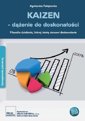 Okładka: Agnieszka Folejewska - Kaizen - dążenie do doskonałości