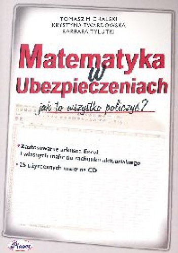 Okładka: Tomasz Michalski - Matematyka w ubezpieczeniach