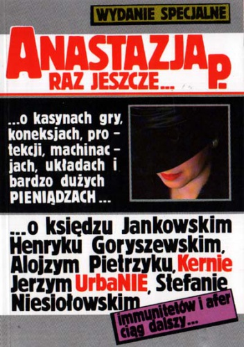 Okładka: Marzena Domaros - Anastazja P. raz jeszcze
