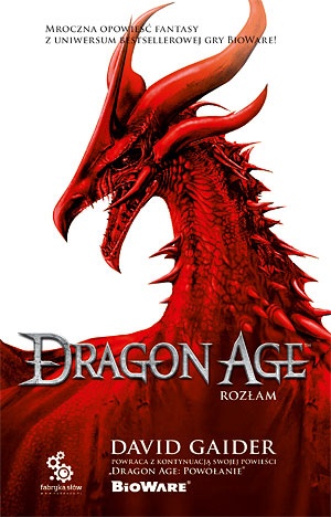 Okładka: David Gaider - Dragon Age. Rozłam