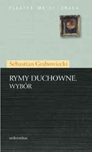 Okładka: Sebastian Grabowiecki - Rymy duchowne. Wybór