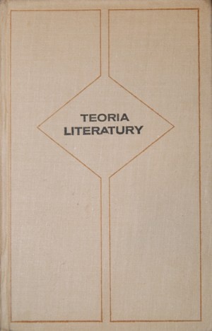 Okładka: René Wellek - Teoria literatury