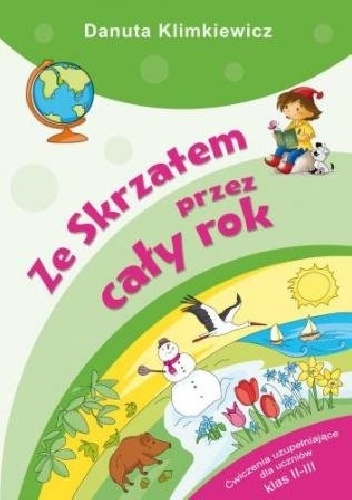 Okładka: Danuta Klimkiewicz - Ze Skrzatem przez cały rok
