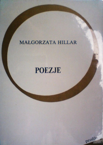 Okładka: Małgorzata Hillar - Poezje