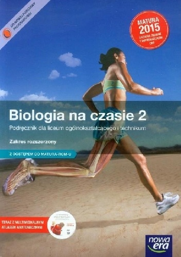 Okładka: Maria Marko-Worłowska - Biologia na czasie 2. Podręcznik. Zakres rozszerzony. Liceum i technikum