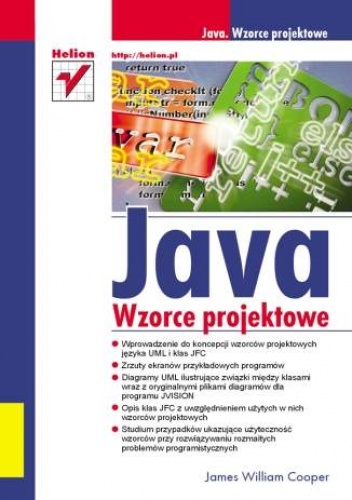 Okładka: James William Cooper - Java. Wzorce projektowe